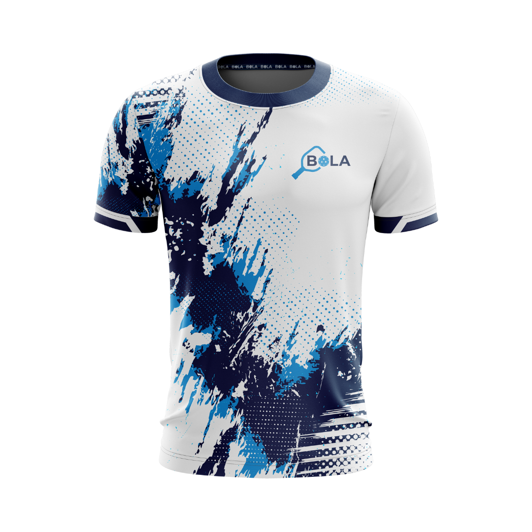 BOLA Pro Series Unisex Short Sleeve Shirt White