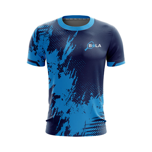 BOLA Pro Series Unisex Short Sleeve Shirt Navy